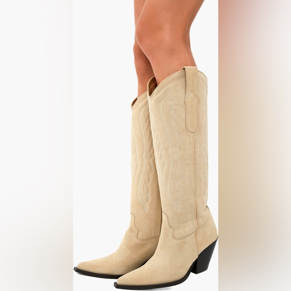 TORAL Tan River Luxe Sand Fiona Testa Boots